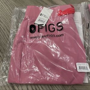 Figs Chalk Pink Zamora Joggers in XSP